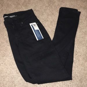 Solid black old navy jeans
